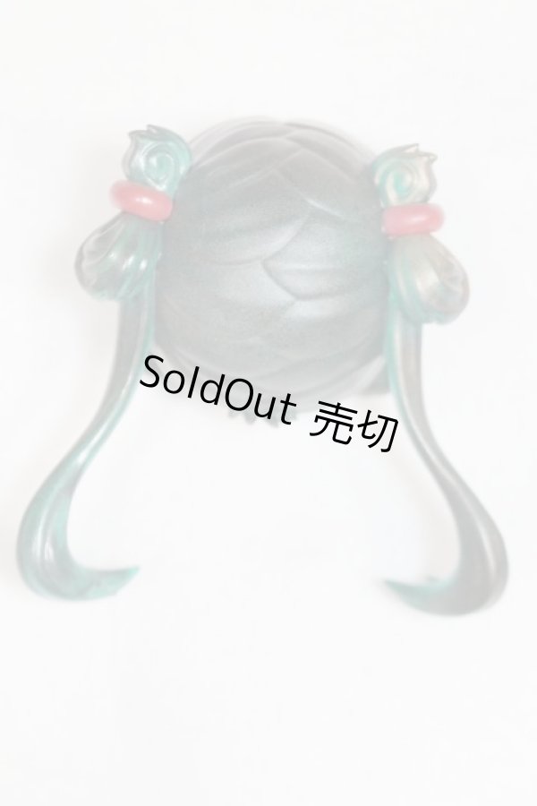 画像2: 1/12サイズ/髪の毛パーツ/ A-25-12-24-036-NY-ZA (2)