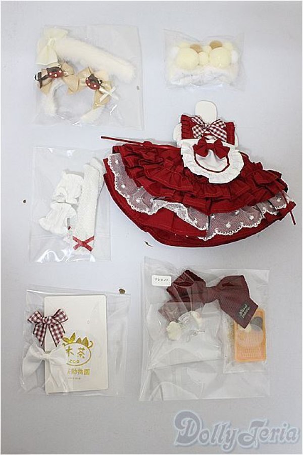 画像2: MSD＆MDD/木茶動物園様製 衣装セット/1/4　40ｃｍ　BJD　MJD　衣装　ドール用 A-25-12-17-324-NY-ZA (2)
