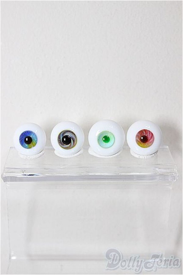 画像1: 15ｍｍ-14ｍｍサイズ/グラスアイ　シングル/ドール用　アイ A-25-12-24-294-NY-ZA (1)