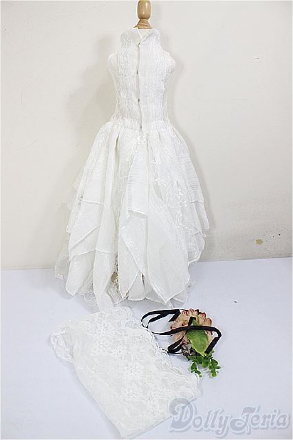 画像2: SD/OF:ドレス/1/3　60ｃｍ　BJD　MJD　衣装　ドール用 A-26-1-4-192-NY-ZA (2)