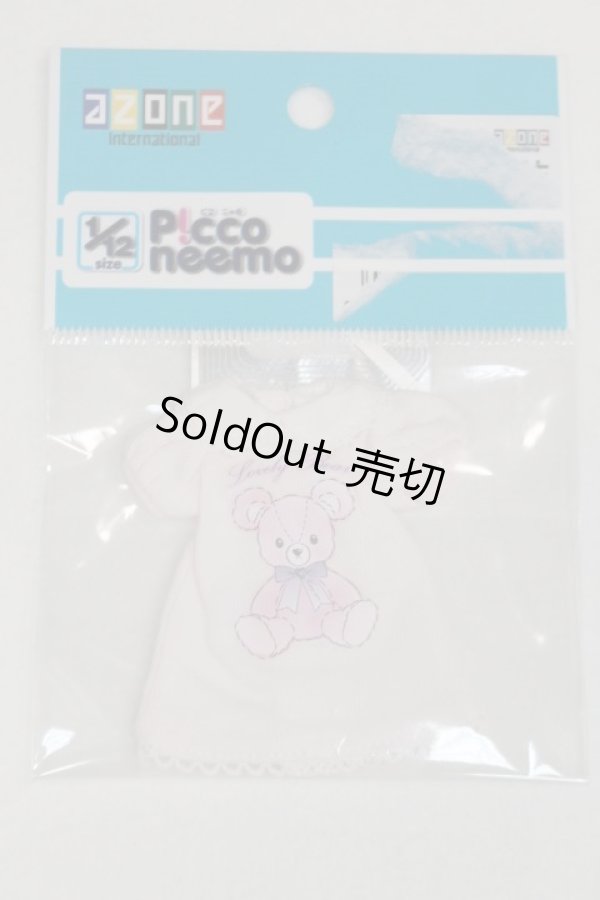 画像1: AZONE/OF:1/12ピコPくまちゃんTシャツワンピ/0 A-26-01-07-008-NY-ZA (1)