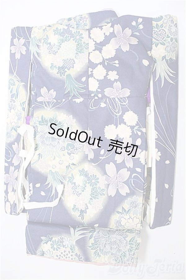 画像2: SD/OF:着物セット/1/3　60ｃｍ　BJD　MJD　衣装　ドール用 A-26-01-07-126-NY-ZA (2)