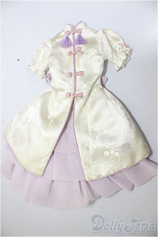 画像1: DD/OF:桃華シノワズリドレス（白）/0 A-26-01-07-119-NY-ZA (1)