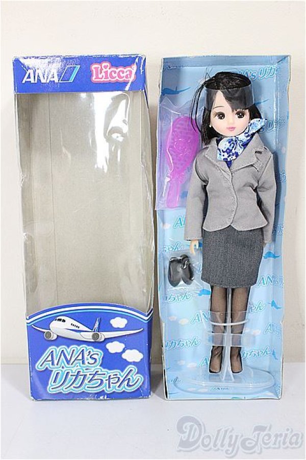 画像3: リカちゃん/ ANA’s キャビンアテンダント リカちゃん/BJD　球体関節人形 A-26-01-07-306-NY-ZA (3)