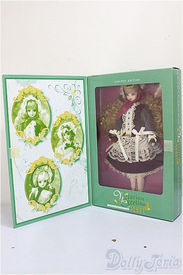 画像3: ジェニー/ヴィクトリアンエクセリーナII(茶髪/赤ドレス)/BJD　球体関節人形 A-26-01-14-206-NY-ZA (3)