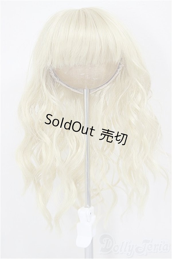 画像1: 7-8inch/W-177N-Biscuitgold:ウィッグ/インチ　BJD　MJD　ドール用 A-26-01-14-228-NY-ZA (1)