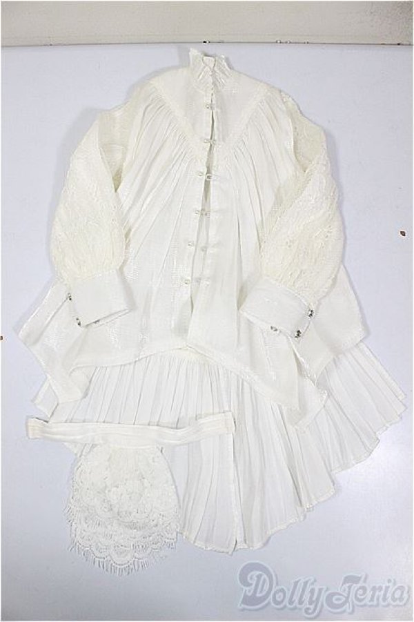 画像1: SDGrB＆SD13男の子/OF:レースアップフレアシャツセット/1/3　65ｃｍ　BJD　MJD　衣装　ドール用 A-26-01-14-214-NY-ZA (1)