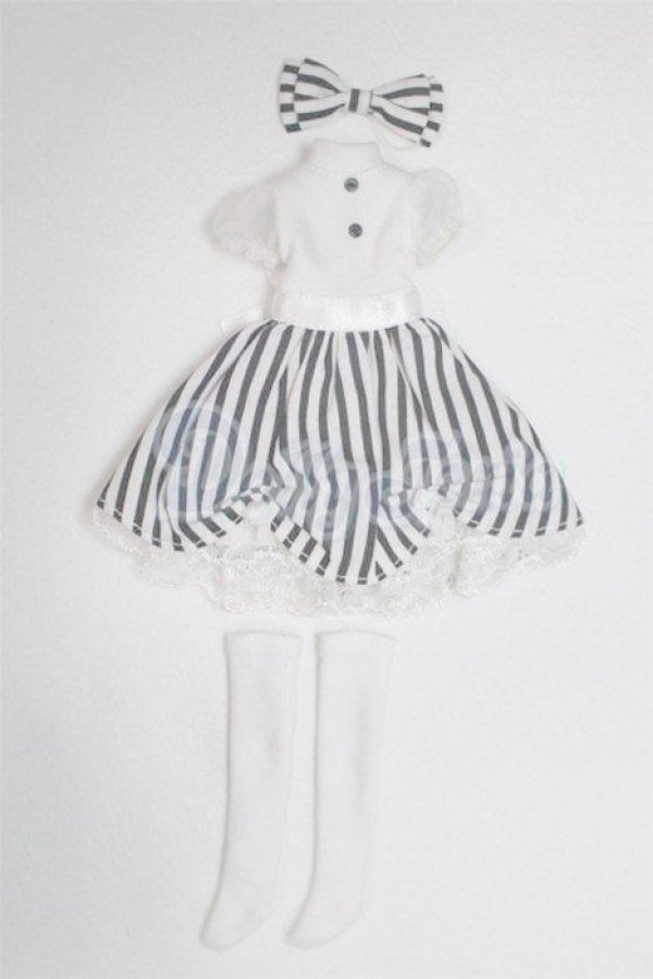 画像1: リカちゃん/OF:リトルファクトリー製衣装/ファッションドール　衣装 A-26-02-18-092-NY-ZA (1)