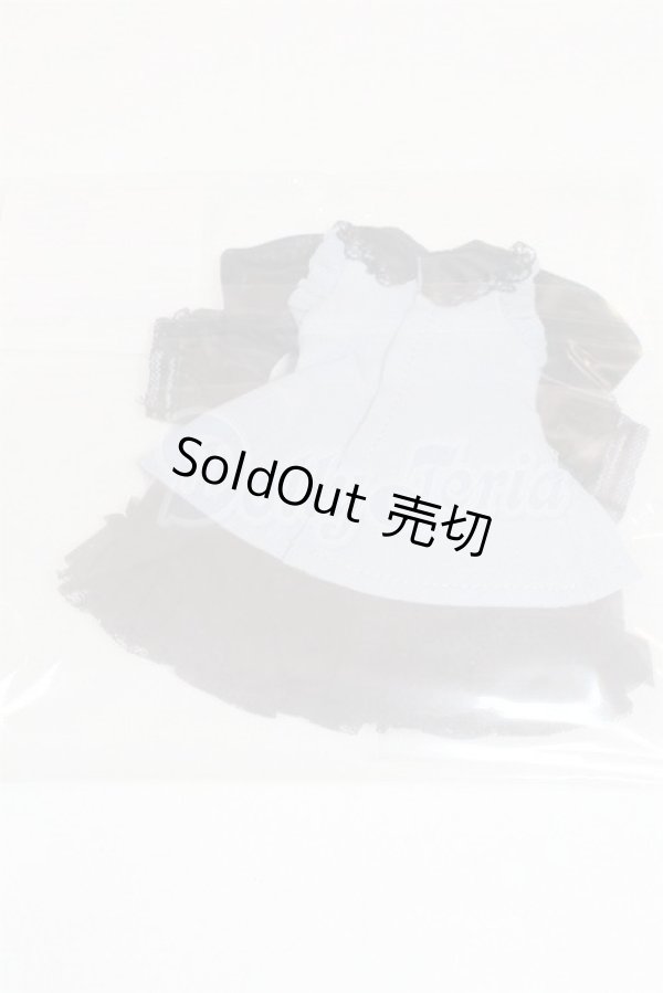 画像2: 幼SD/OF:ドーリィ・パルフェコーデ（黒×水）・ちび/1/6　30ｃｍ　BJD　MJD　衣装　ドール用 A-26-02-18-095-NY-ZA (2)