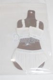 画像2: SDM/OF:スポーツブラ＆ショーツセット（白）・ミニ/1/4　40ｃｍ　BJD　MJD　衣装　ドール用 A-26-02-18-097-NY-ZA (2)