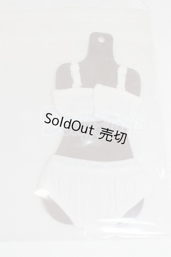 画像2: SDM/OF:スポーツブラ＆ショーツセット（白）・ミニ/1/4　40ｃｍ　BJD　MJD　衣装　ドール用 A-26-02-18-097-NY-ZA (2)