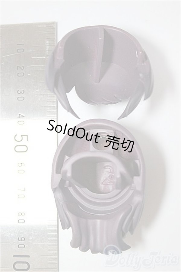 画像2: 1/12サイズ/髪の毛パーツ/ A-26-02-04-350-NY-ZA (2)