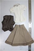 画像4: SD16/高等部ミッションスクール 夏の制服セット/1/3　60ｃｍ　BJD　MJD　衣装　ドール用 A-26-01-21-136-NY-ZA (4)