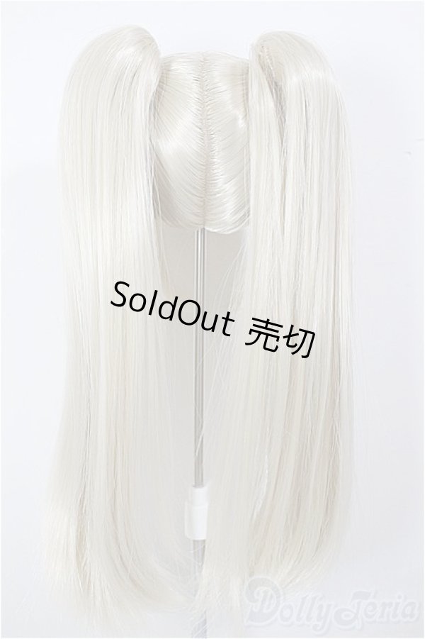 画像2: 8-9inch/ふにゃほわ様製 ウィッグ/インチ　BJD　MJD　ドール用 A-26-01-21-306-NY-ZA (2)