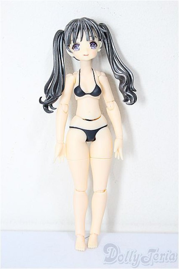 画像2: azone/1／12「Bikini Mates」吉野いるみ ブラックヘアー・ブラックビキニ/0 A-26-01-21-372-NY-ZA (2)
