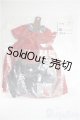 画像: SDM/OF:よそゆきワンピセット(ダークレッド)・ミニ/1/4　40ｃｍ　BJD　MJD　衣装　ドール用 A-26-01-21-361-NY-ZA