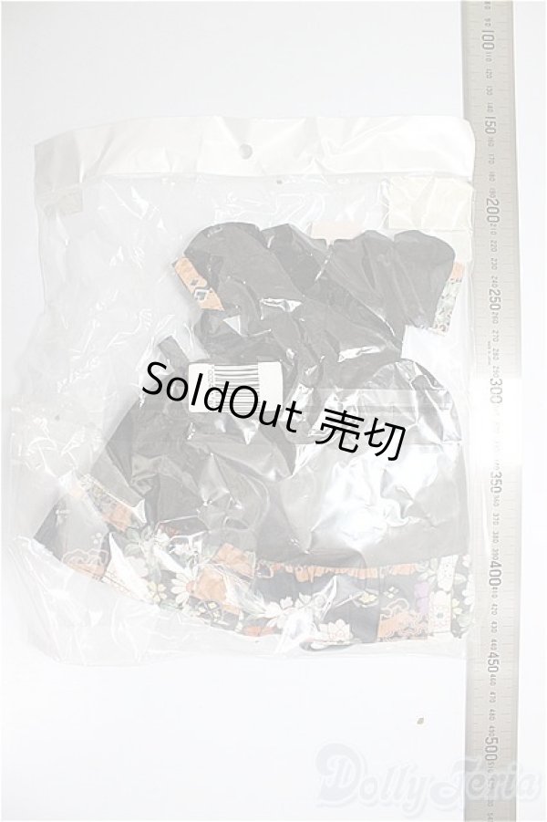 画像2: SDM/OF:和柄ワンピース/1/4　40ｃｍ　BJD　MJD　衣装　ドール用 A-26-01-21-358-NY-ZA (2)