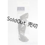 画像: SDM/OF:ソックス・ミニ（黒・フラワーチェック柄）/1/4　40ｃｍ　BJD　MJD　衣装　ドール用 A-26-01-21-370-NY-ZA