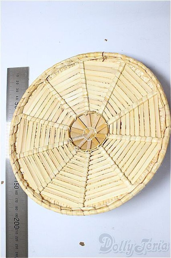 画像2: 煌雲　KO-WN/菅笠　直径20ｃｍサイズ/0 A-26-01-28-261-NY-ZA (2)