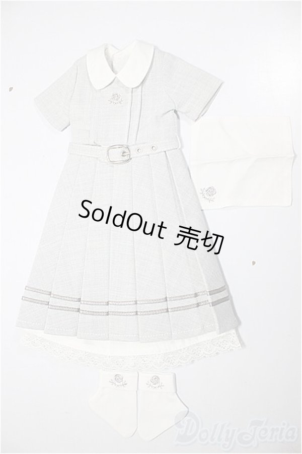 画像1: SDM＆MSD/OF:灰ばら女学院　初等科夏制服・ミニ/1/4　40ｃｍ　BJD　MJD　衣装　ドール用 A-26-01-28-296-NY-ZA (1)