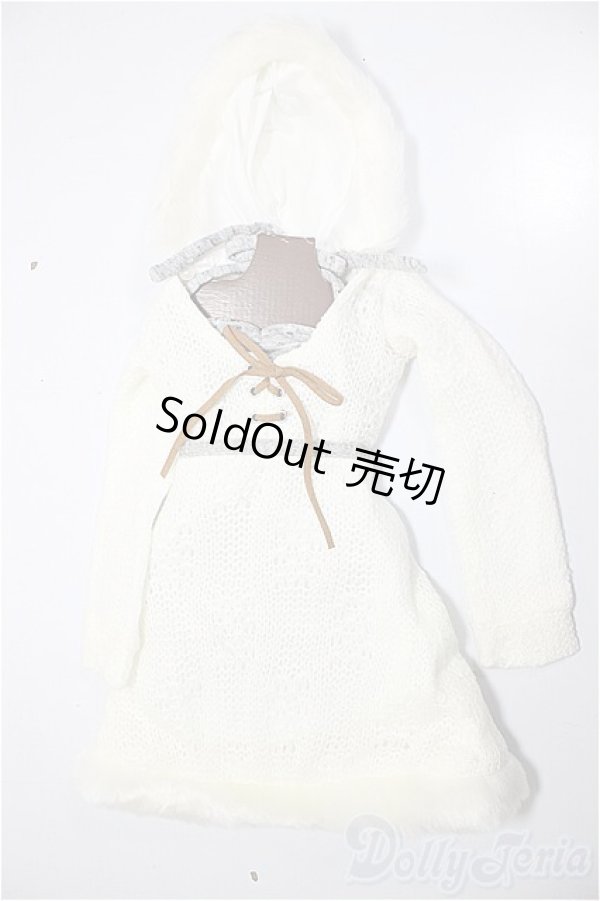 画像1: DD/OF:ホワイトファー・ニットワンピセット/0 A-26-01-28-292-NY-ZA (1)