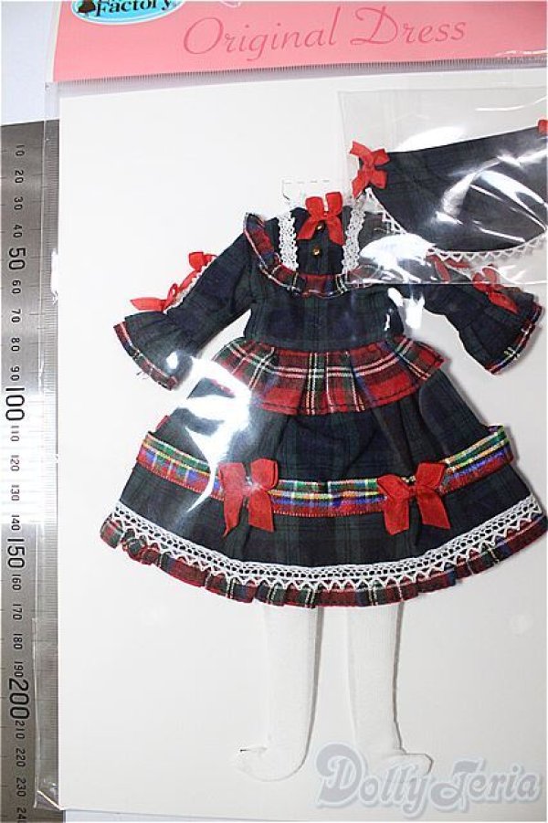 画像2: リトルファクトリー/OF:22ｃｍ　2025年度版クリスマスドレス/ファッションドール　衣装 A-26-01-28-220-NY-ZA (2)