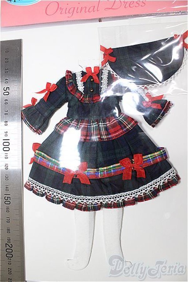 画像2: リトルファクトリー/OF:22ｃｍ　2025年度版クリスマスドレス/ファッションドール　衣装 A-26-01-28-221-NY-ZA (2)