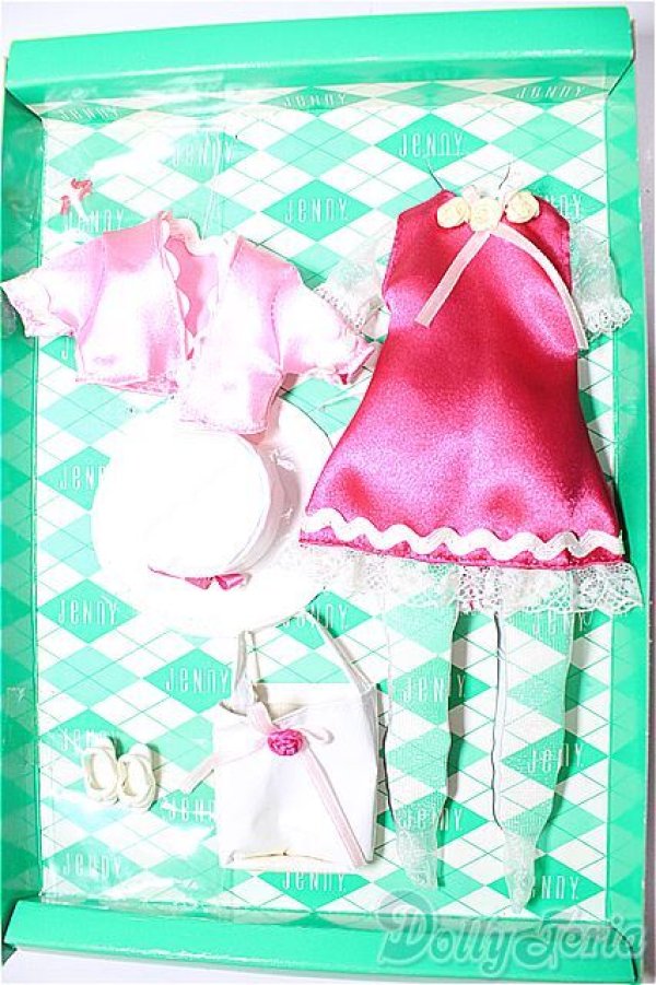 画像1: ジェニー/OF:トータルコーディネート/ファッションドール　衣装 A-26-02-04-163-WT-ZA (1)