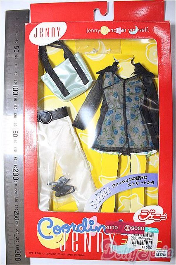 画像2: ジェニー/OF:コーディネートジェニー 衣装セット/ファッションドール　衣装 A-26-02-04-158-WT-ZA (2)