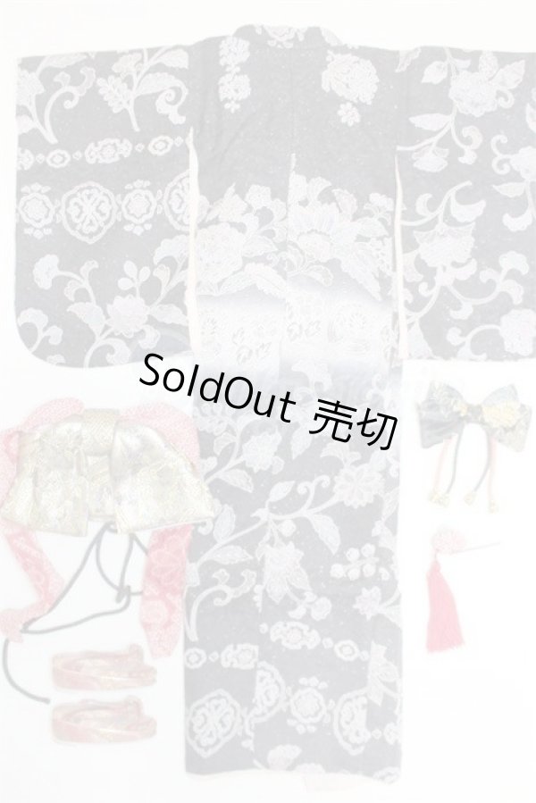 画像2: SD/OF：着物ドレス/1/3　60ｃｍ　BJD　MJD　衣装　ドール用 A-26-02-18-074-NY-ZA (2)