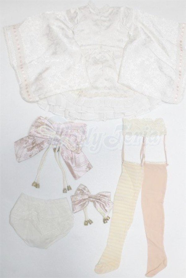 画像2: SD/OF 着物セット/1/3　60ｃｍ　BJD　MJD　衣装　ドール用 A-26-02-18-077-NY-ZA (2)