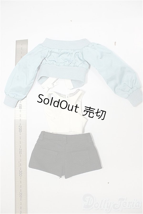 画像2: DD/OF:ブルーショートジャケットセット A-26-02-11-349-WT-ZA (2)