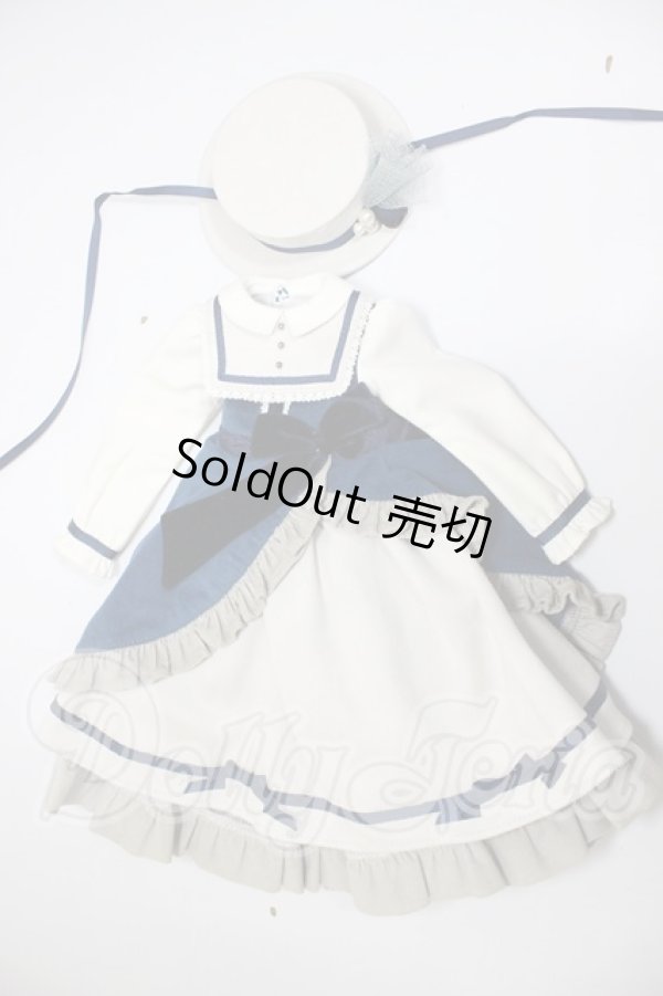 画像1: SDM＆MSD/OF:ミルティーユリボンドレス・ミニ A-26-02-18-144-WT-ZA (1)