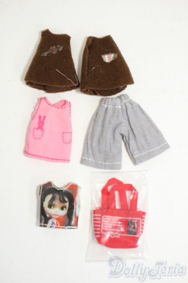 画像1: プチブライス/OF:衣装 Y-26-02-11-156-WT-ZY (1)