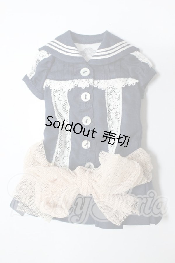 画像1: MSD/MILKDOLL製セーラーワンピースセット A-26-02-18-206-NY-ZA (1)