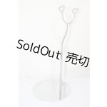 画像: VOLKS製SD用メタルスタンド/サドルタイプ A-26-02-18-358-WT-ZA