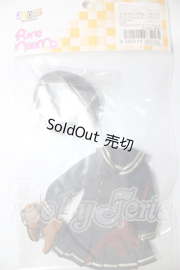 画像1: azone/OF:PNXS ギムナジウムセーラーワンピset II (ネイビー) A-26-02-18-375-WT-ZA (1)