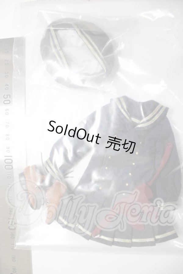 画像2: azone/OF:PNXS ギムナジウムセーラーワンピset II (ネイビー) A-26-02-18-375-WT-ZA (2)