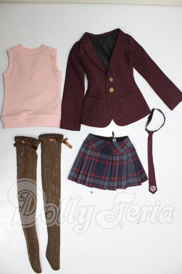 画像1: 60ｃｍドールサイズ/OF:制服　SADOL製 A-26-02-25-168-NY-ZA (1)