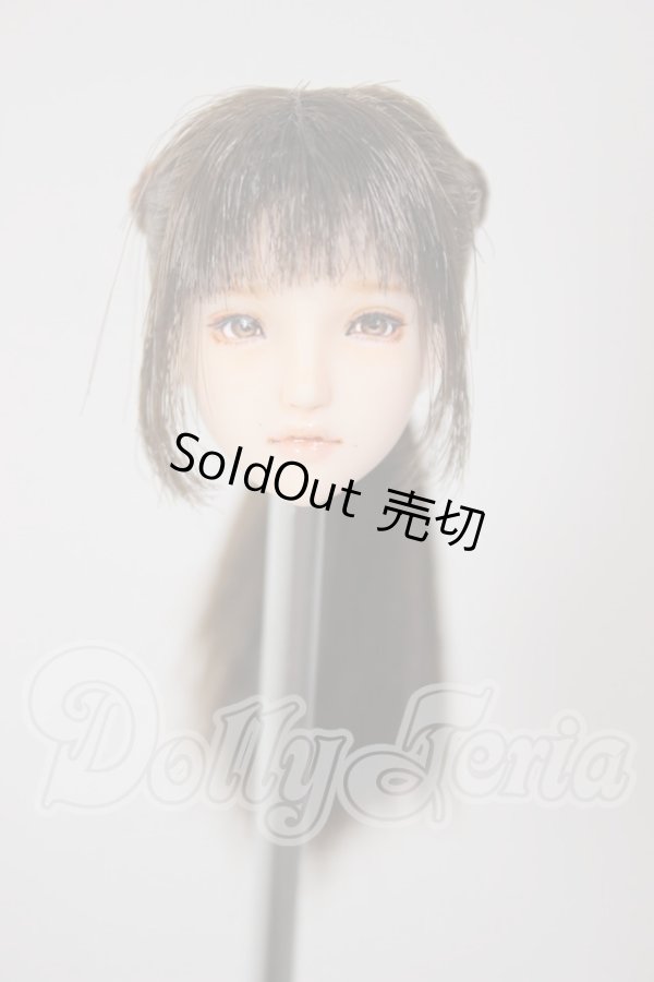 画像1: 1/6サイズ/カスタムヘッド：植毛 A-26-03-04-168-TN-ZA (1)