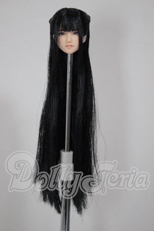 画像2: 1/6サイズ/カスタムヘッド：植毛 A-26-03-04-167-TN-ZA (2)