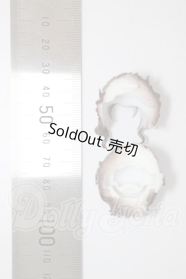 画像2: 1/12サイズ/髪の毛パーツ A-26-03-04-278-NY-ZA (2)