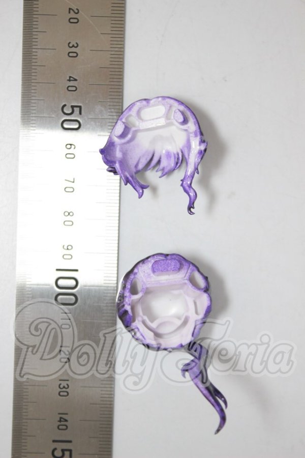 画像2: 1/12サイズ/髪の毛パーツ A-26-03-04-276-NY-ZA (2)