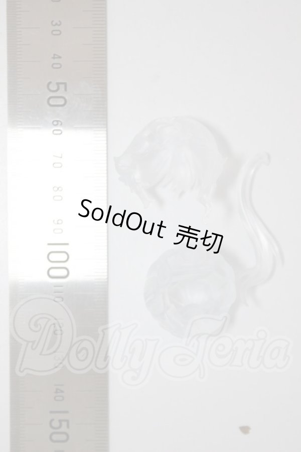 画像2: 1/12サイズ/髪の毛パーツ A-26-03-04-279-NY-ZA (2)