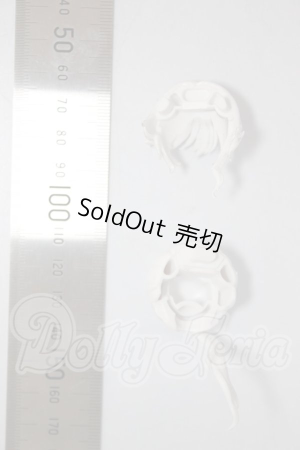 画像2: 1/12サイズ/髪の毛パーツ A-26-03-04-280-NY-ZA (2)