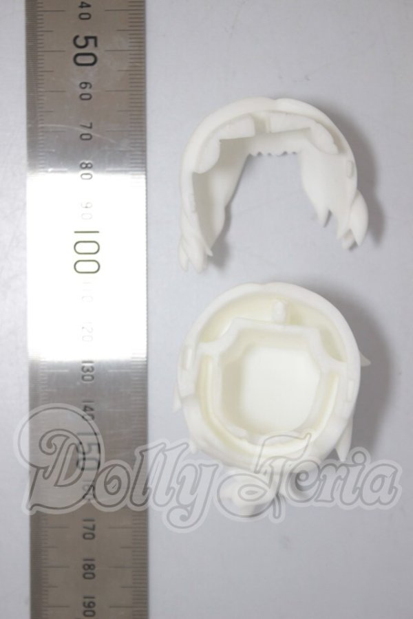 画像2: 1/12サイズ/髪の毛パーツ A-26-03-04-292-NY-ZA (2)