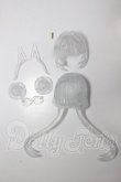 画像1: 1/12サイズ/髪の毛パーツ A-26-04-01-189-NY-ZA (1)