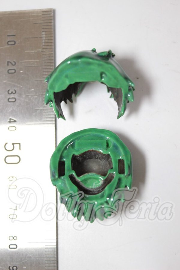 画像2: 1/12サイズ/髪の毛パーツ A-26-04-01-184-NY-ZA (2)