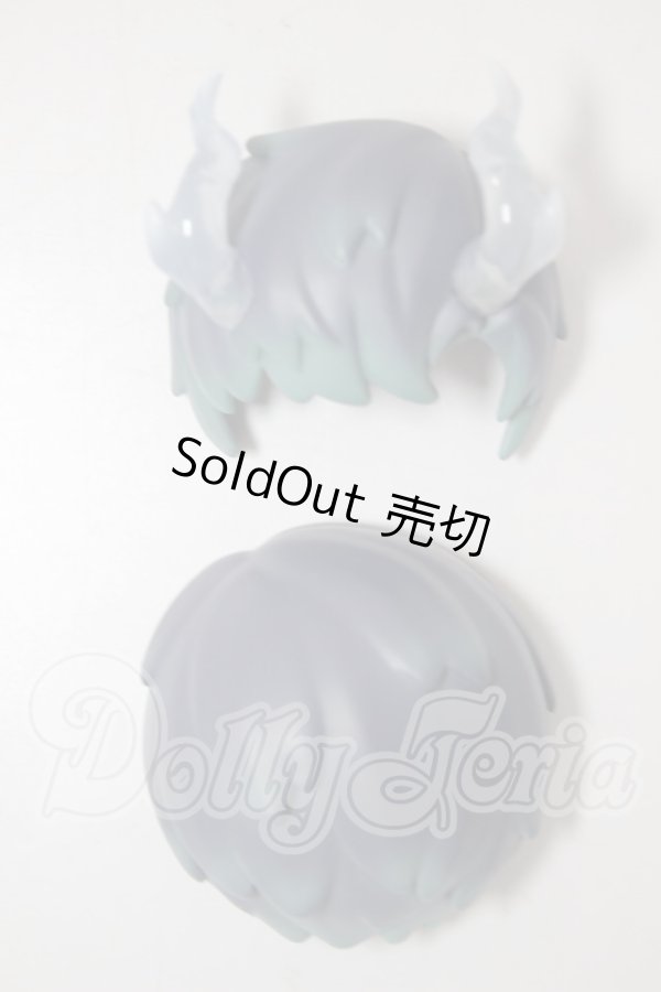 画像1: 1/12サイズ/髪の毛パーツ A-26-03-04-293-NY-ZA (1)