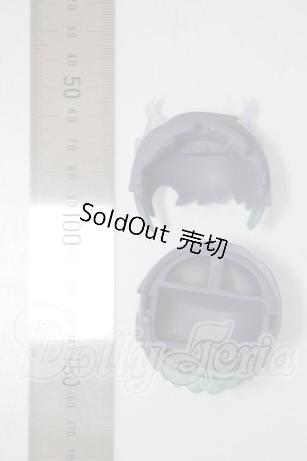 画像2: 1/12サイズ/髪の毛パーツ A-26-03-04-293-NY-ZA (2)